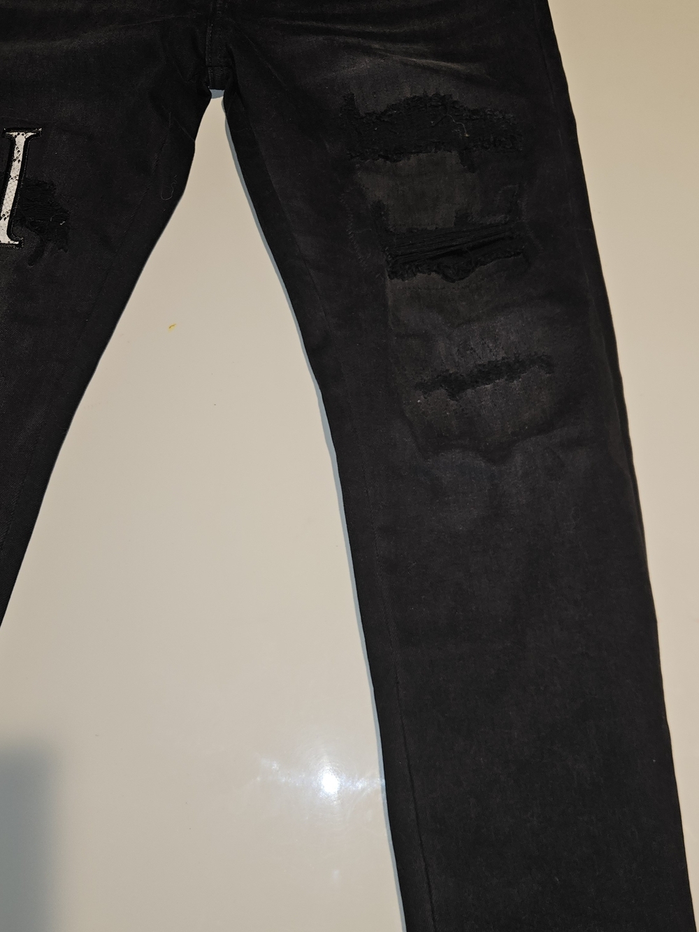 Amari Slim Fit Men's Black  Skinny Jeans
